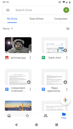 Does the google drive app take space in your mac computer